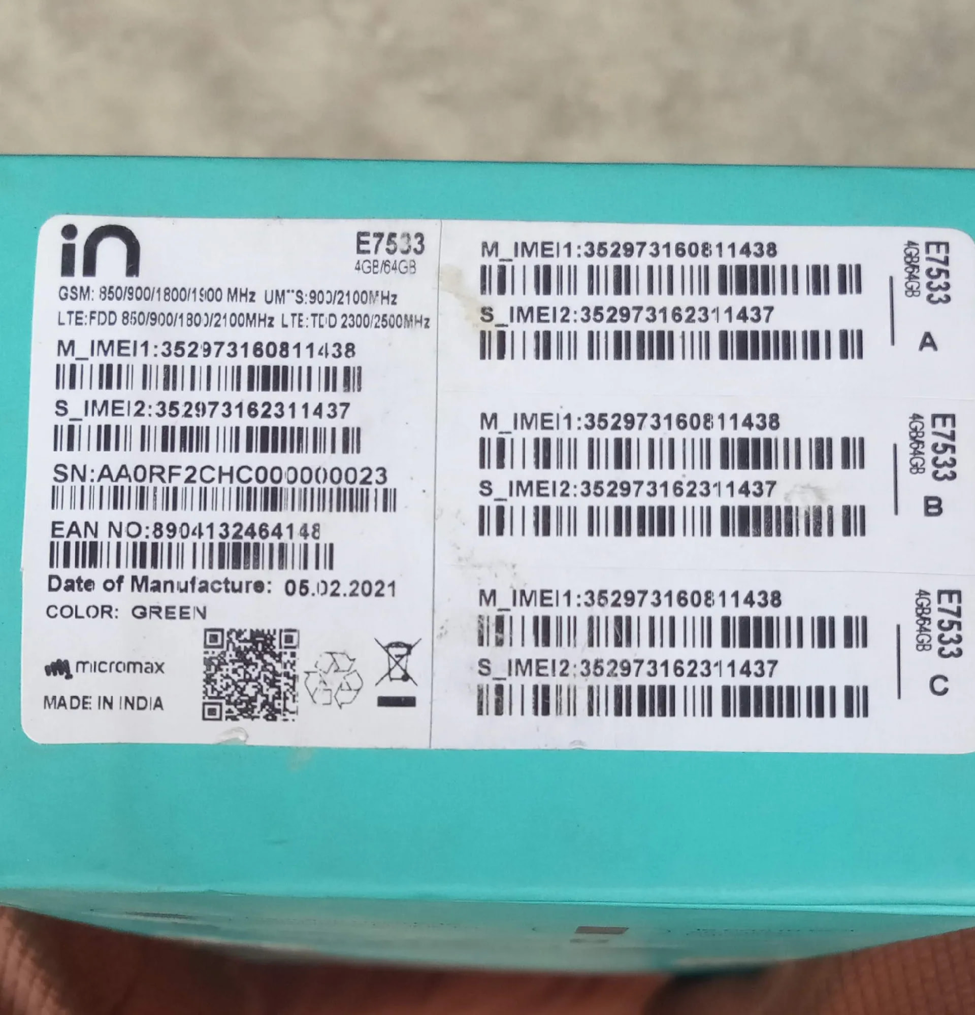 Micromax In 1b