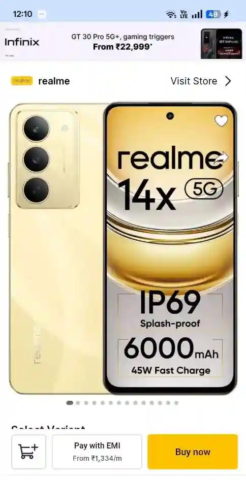 Realme 14x
