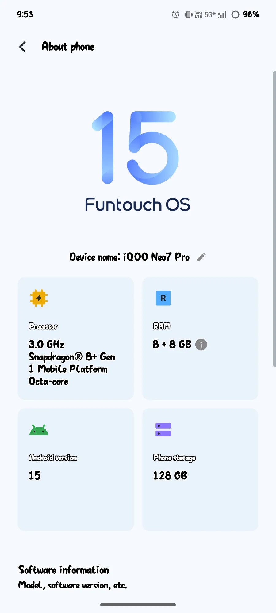vivo iQOO Neo 7 Pro