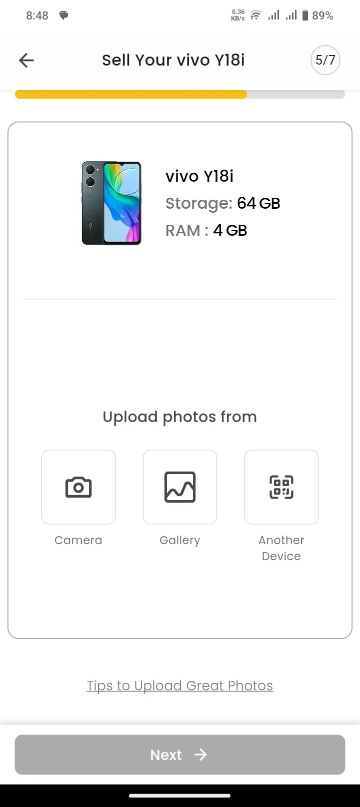 vivo Y18i