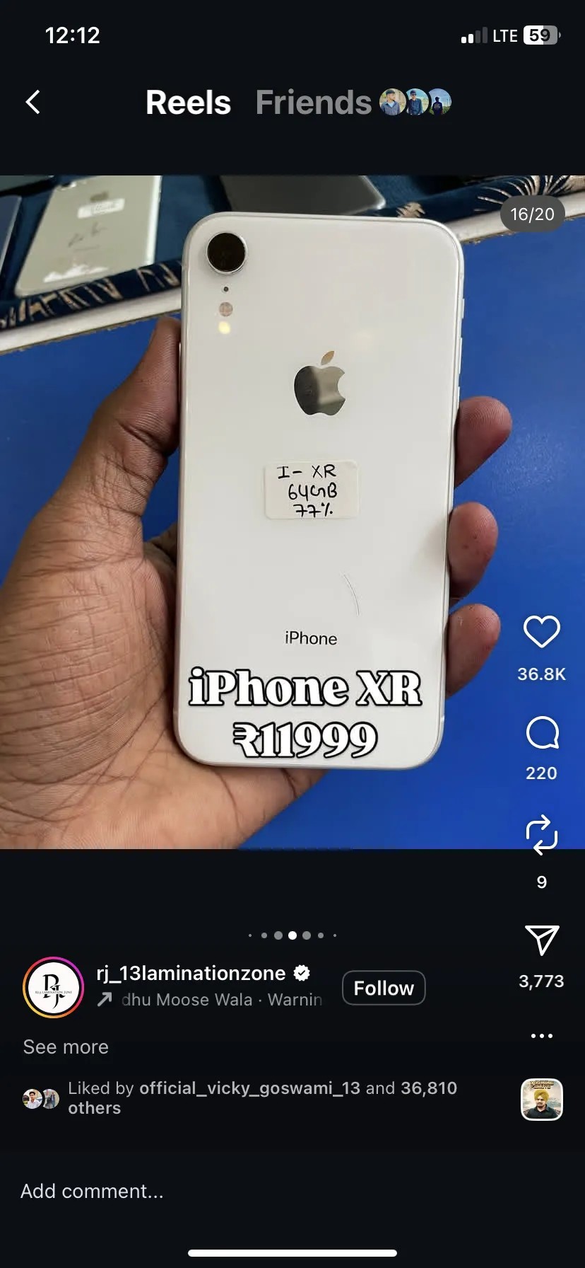 Apple iPhone XR