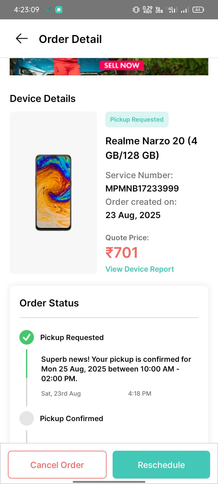 Realme Narzo 20