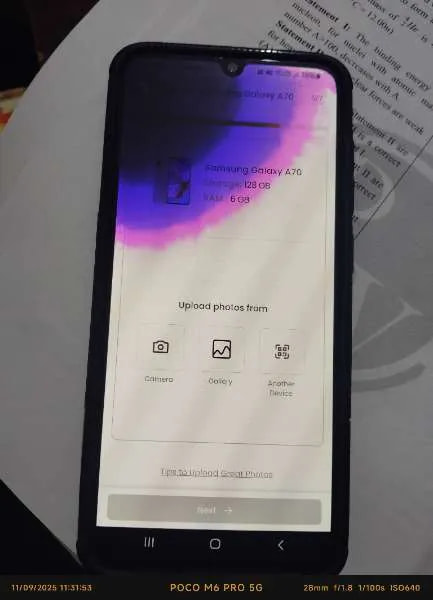 Samsung Galaxy A70