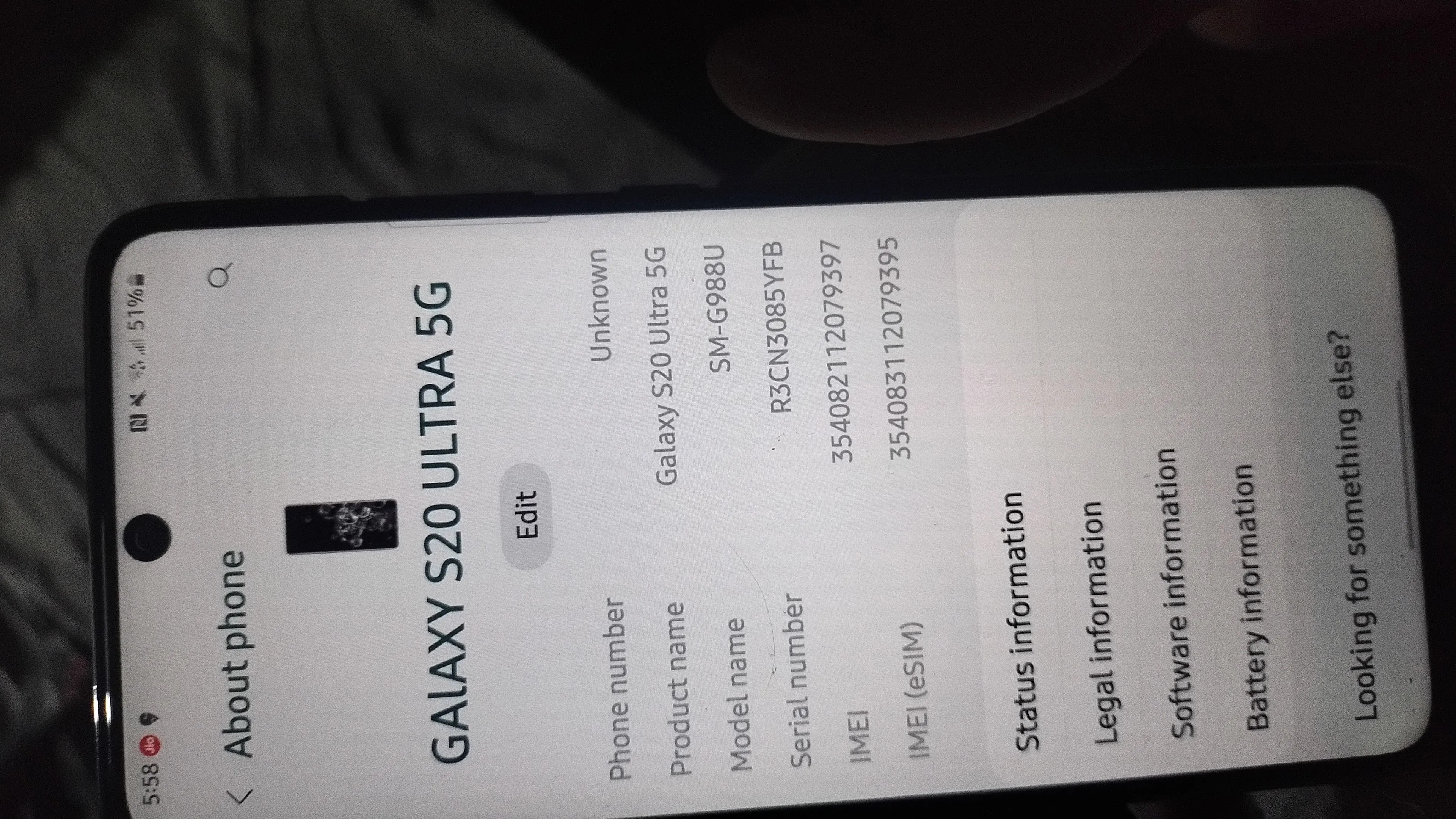 Samsung Galaxy S20 Ultra