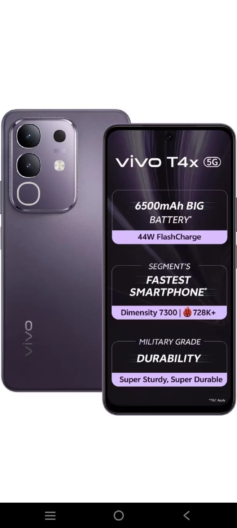 vivo T4x