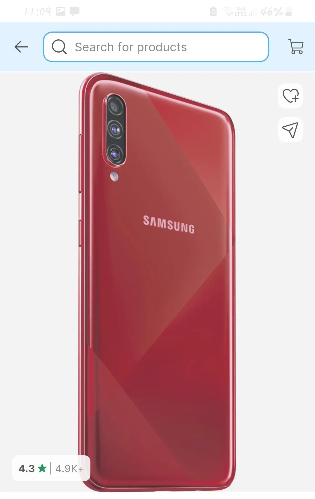 Samsung Galaxy A70s